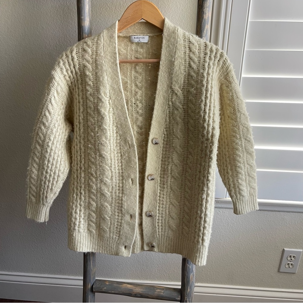 Babaton button down cardigan/sweater.
